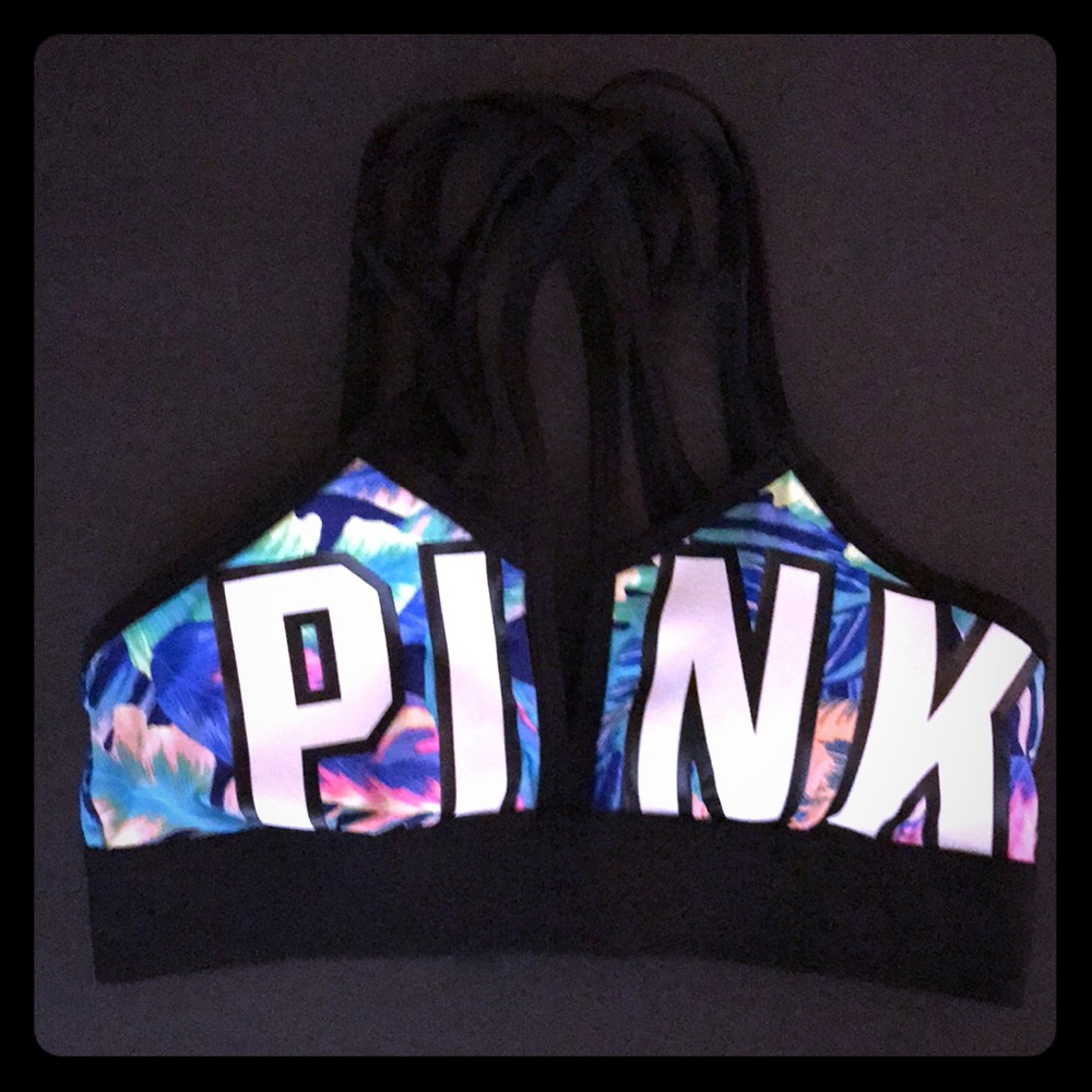 VS pink Tropical 🏝 Ultimate bra XS like new